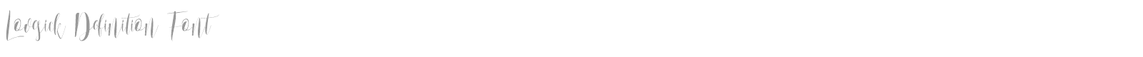 Lovesick Definition font preview